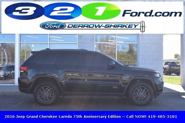 used 2016 Jeep Grand Cherokee car, priced at $16,500