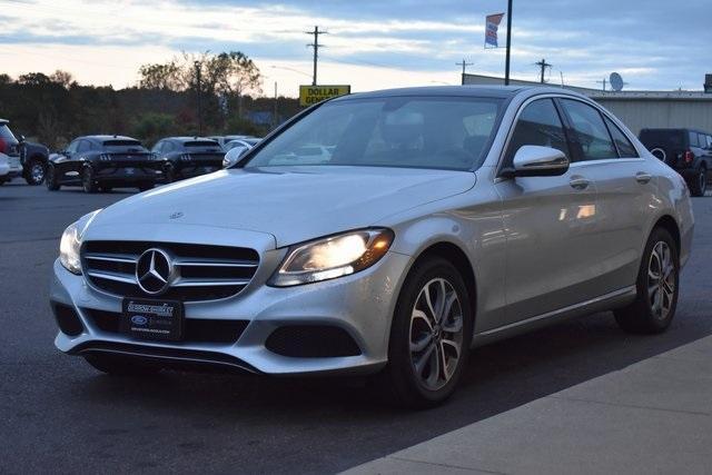 used 2018 Mercedes-Benz C-Class car, priced at $13,689