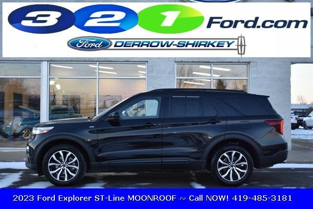 used 2023 Ford Explorer car, priced at $35,899