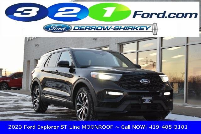 used 2023 Ford Explorer car, priced at $35,899