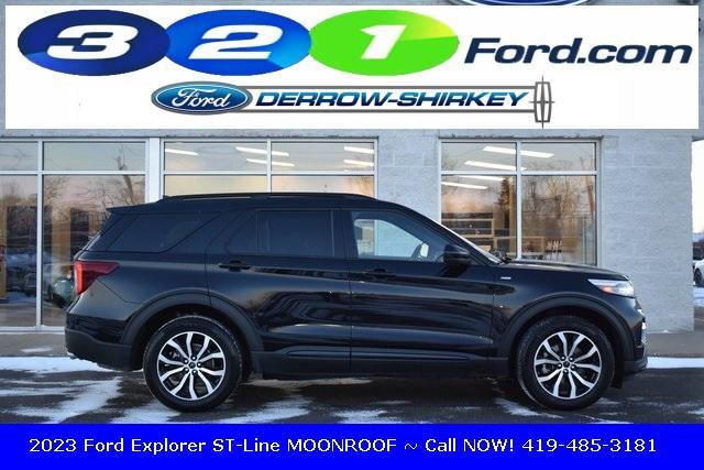 used 2023 Ford Explorer car, priced at $35,899