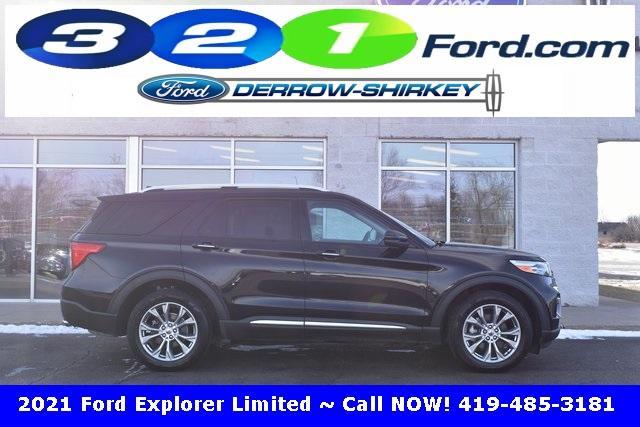 used 2021 Ford Explorer car, priced at $30,526