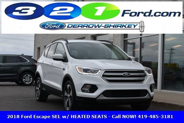 used 2018 Ford Escape car, priced at $16,705