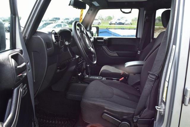 used 2014 Jeep Wrangler Unlimited car, priced at $13,590