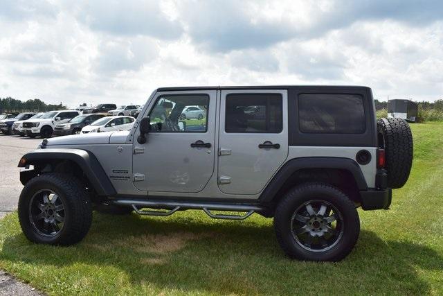 used 2014 Jeep Wrangler Unlimited car, priced at $13,590