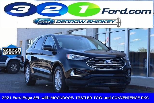 used 2021 Ford Edge car, priced at $22,936