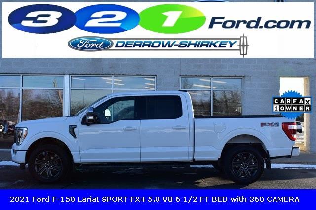 used 2021 Ford F-150 car, priced at $42,827