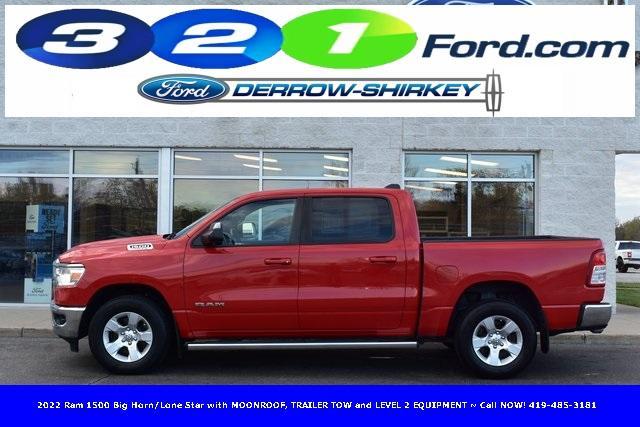 used 2022 Ram 1500 car, priced at $37,799