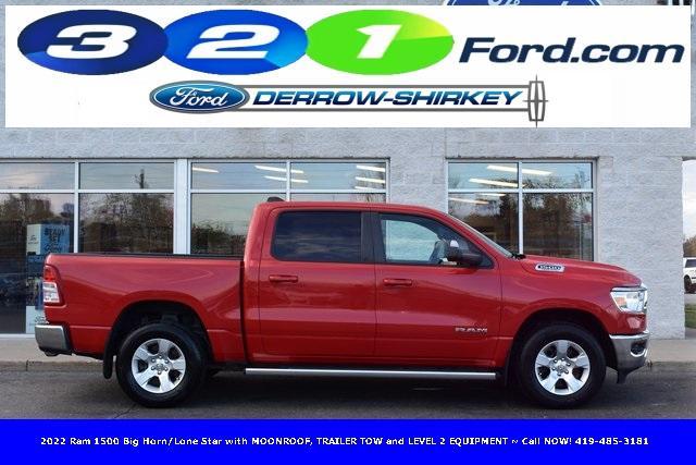 used 2022 Ram 1500 car, priced at $37,799