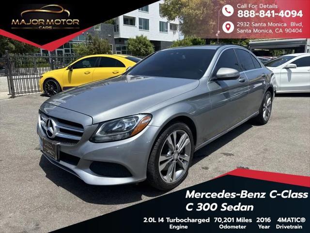 used 2016 Mercedes-Benz C-Class car, priced at $15,454