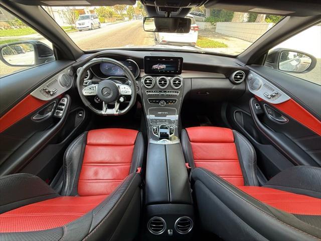 used 2020 Mercedes-Benz AMG C 63 car, priced at $55,999
