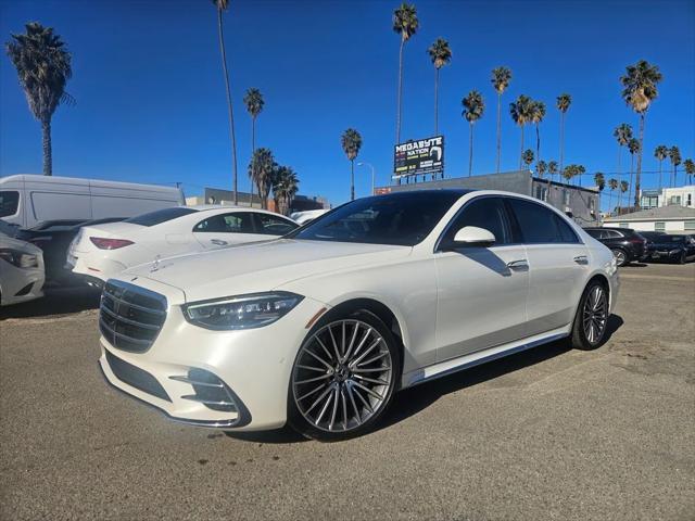 used 2022 Mercedes-Benz S-Class car, priced at $63,999