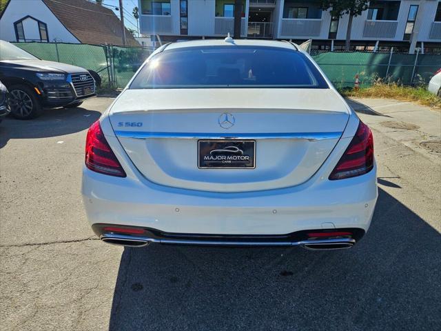 used 2018 Mercedes-Benz S-Class car, priced at $35,999