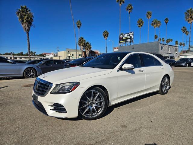 used 2018 Mercedes-Benz S-Class car, priced at $33,929