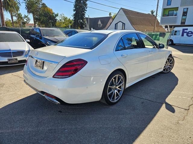 used 2018 Mercedes-Benz S-Class car, priced at $35,999