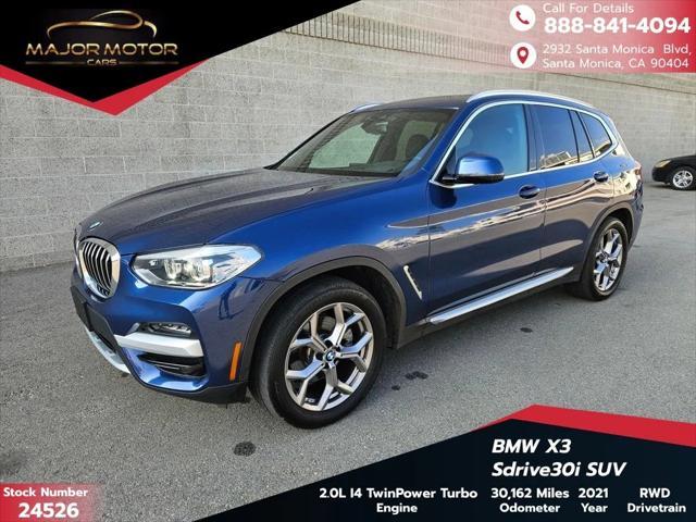 used 2021 BMW X3 car, priced at $25,994