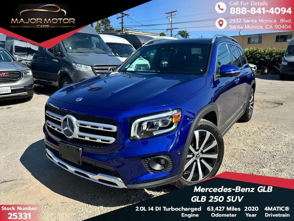 used 2020 Mercedes-Benz GLB 250 car, priced at $19,487