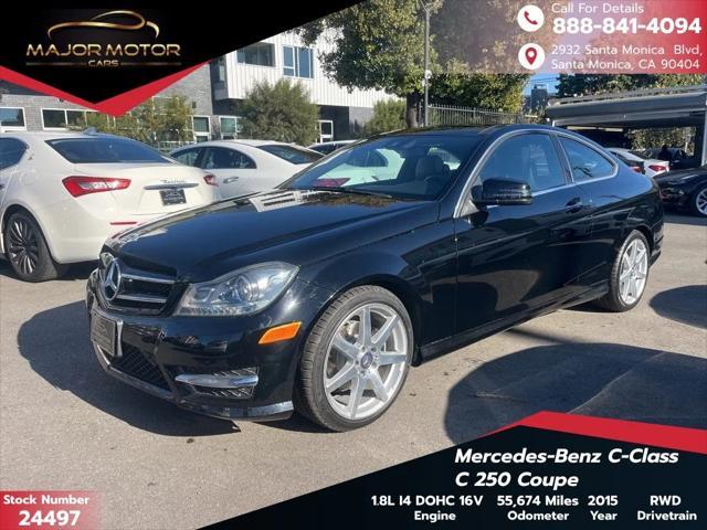 used 2015 Mercedes-Benz C-Class car, priced at $13,999