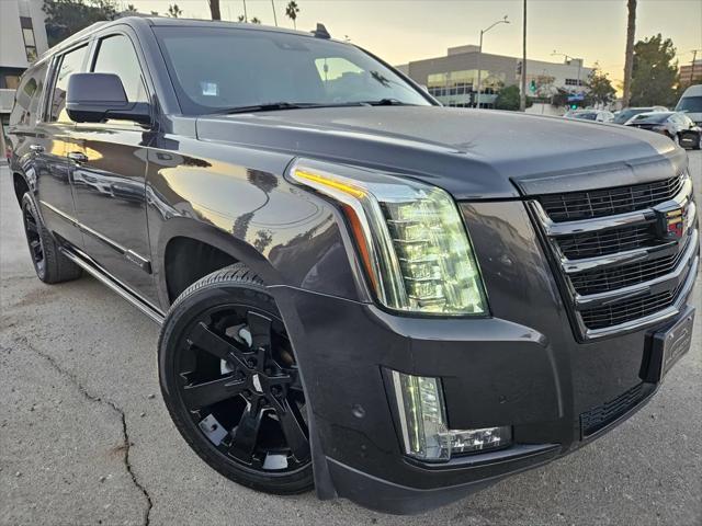 used 2018 Cadillac Escalade ESV car, priced at $36,999