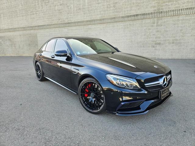 used 2018 Mercedes-Benz AMG C 63 car, priced at $48,487