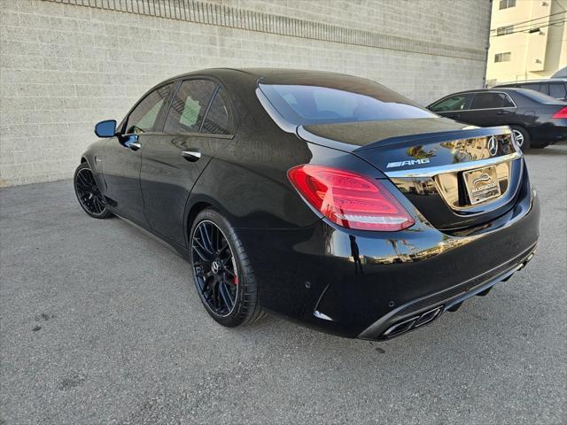 used 2018 Mercedes-Benz AMG C 63 car, priced at $48,487