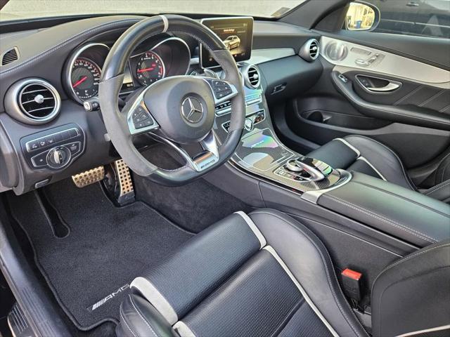 used 2018 Mercedes-Benz AMG C 63 car, priced at $48,487