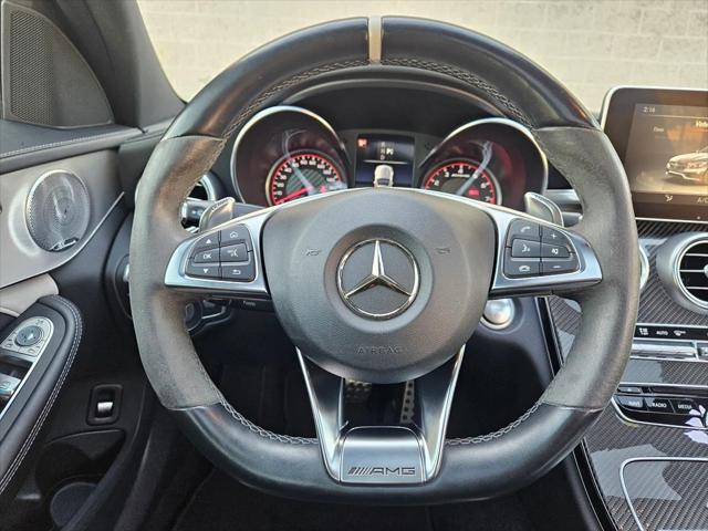 used 2018 Mercedes-Benz AMG C 63 car, priced at $48,487