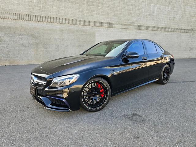 used 2018 Mercedes-Benz AMG C 63 car, priced at $48,487