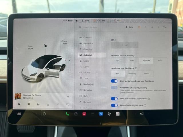 used 2018 Tesla Model 3 car, priced at $21,487