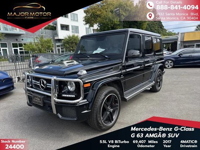 used 2017 Mercedes-Benz AMG G 63 car, priced at $66,307