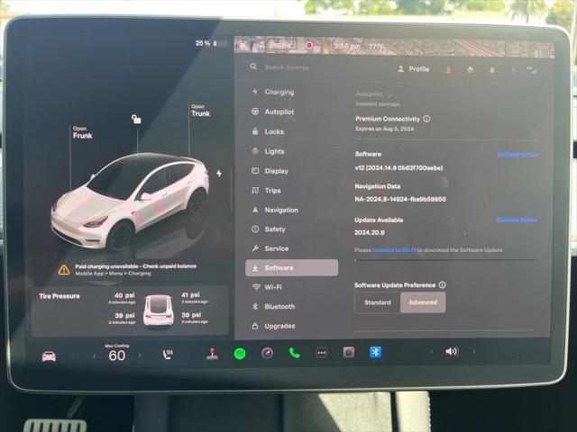 used 2022 Tesla Model Y car, priced at $34,545