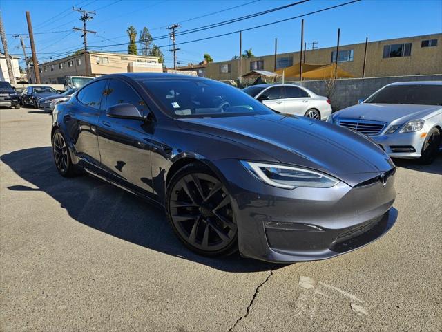 used 2021 Tesla Model S car, priced at $53,999