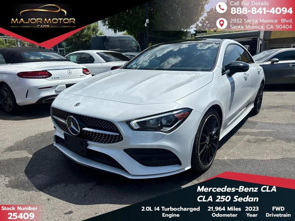 used 2023 Mercedes-Benz CLA 250 car, priced at $31,953