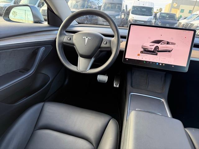 used 2022 Tesla Model 3 car, priced at $27,999