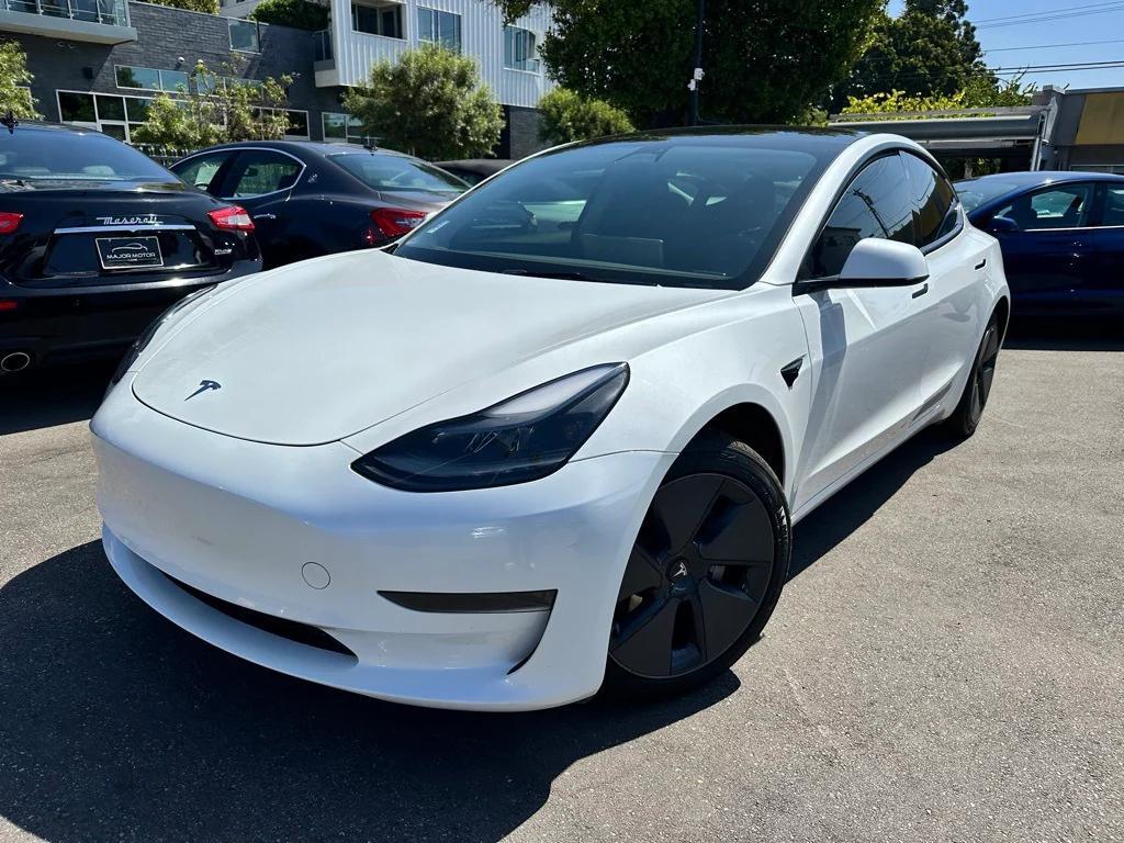 used 2023 Tesla Model 3 car, priced at $22,927