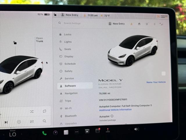 used 2021 Tesla Model Y car, priced at $24,999