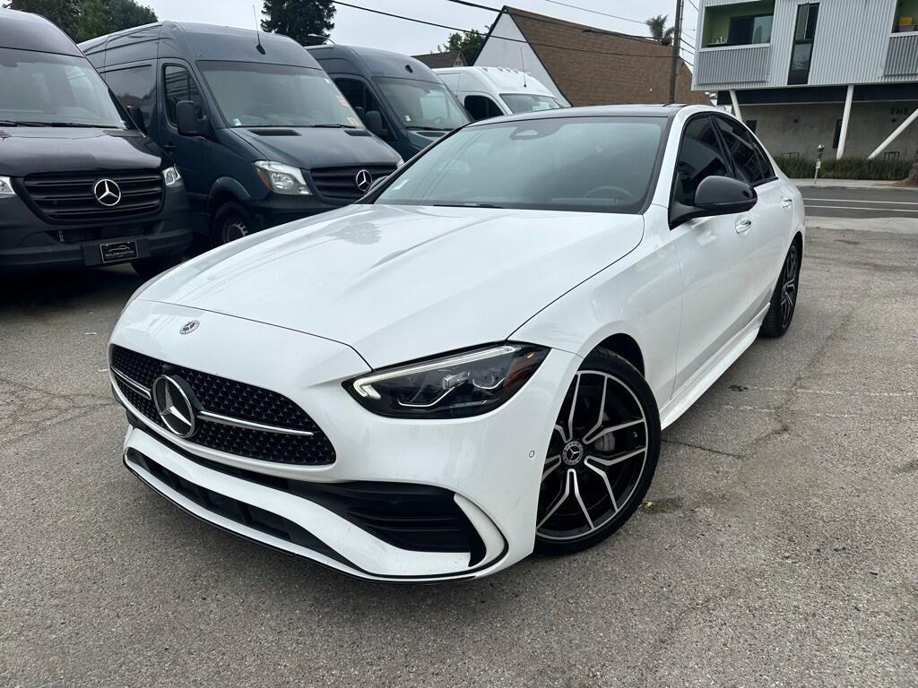 used 2022 Mercedes-Benz C-Class car, priced at $28,972