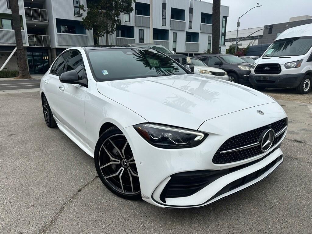 used 2022 Mercedes-Benz C-Class car, priced at $28,972