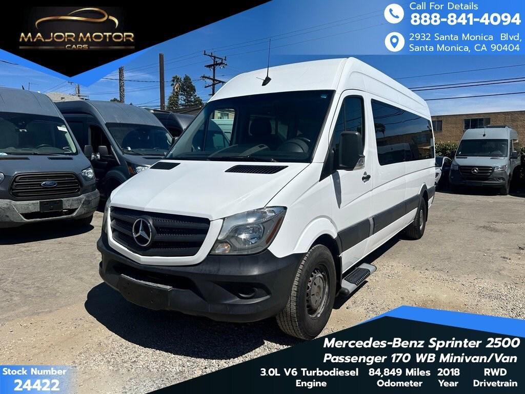 used 2018 Mercedes-Benz Sprinter 2500 car, priced at $29,999