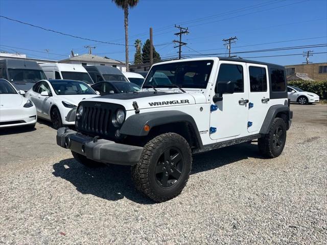 used 2017 Jeep Wrangler Unlimited car, priced at $18,933