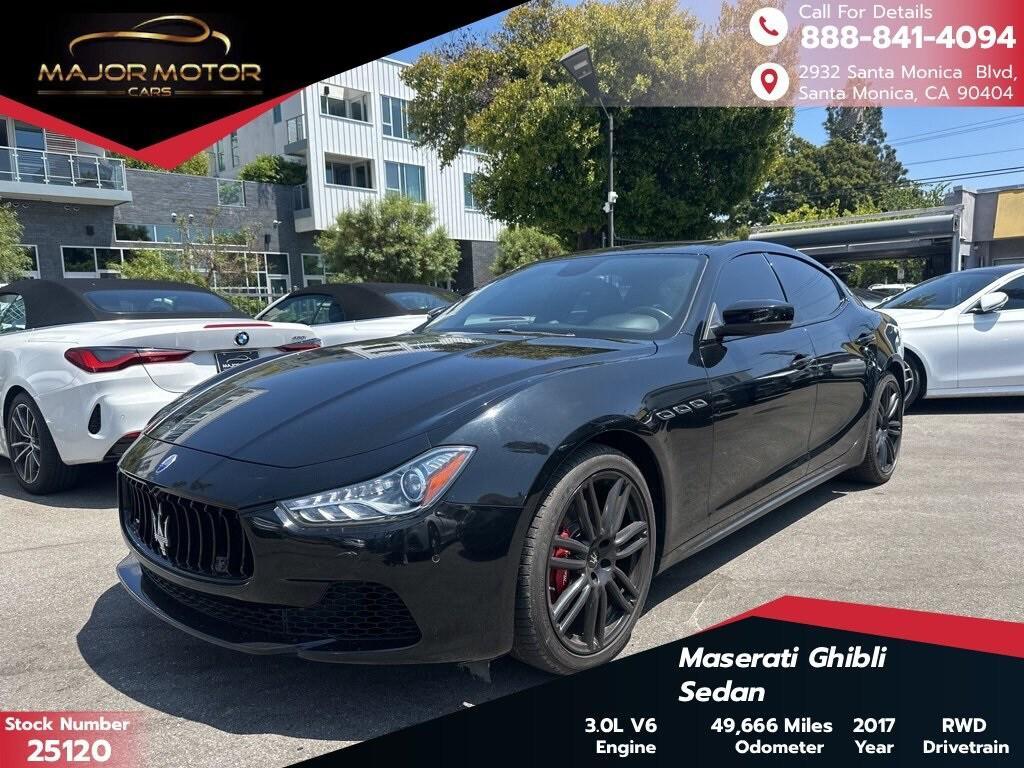 used 2017 Maserati Ghibli car, priced at $16,999