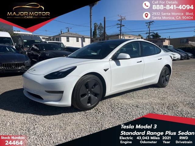 used 2021 Tesla Model 3 car, priced at $20,979