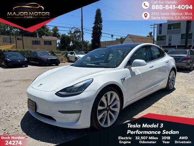 used 2018 Tesla Model 3 car, priced at $25,888