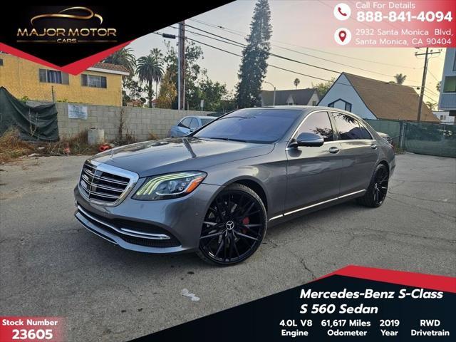 used 2019 Mercedes-Benz S-Class car, priced at $36,998