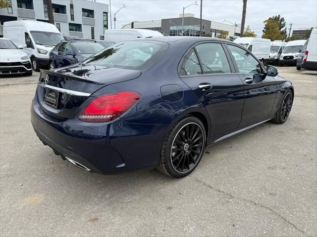 used 2021 Mercedes-Benz C-Class car, priced at $23,999