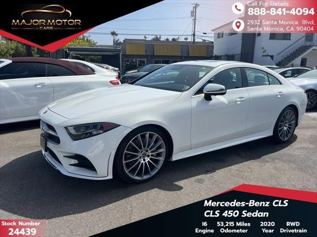 used 2020 Mercedes-Benz CLS 450 car, priced at $34,140