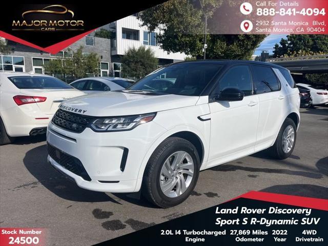 used 2022 Land Rover Discovery Sport car, priced at $25,989