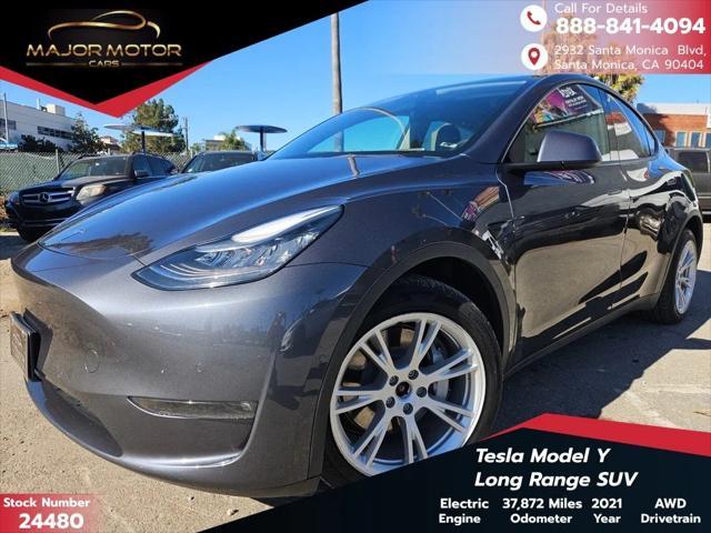 used 2021 Tesla Model Y car, priced at $28,294