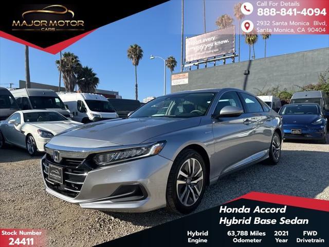 used 2021 Honda Accord Hybrid car, priced at $21,999