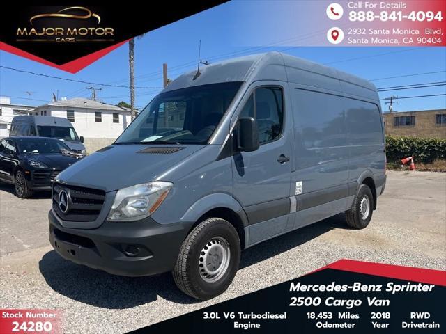 used 2018 Mercedes-Benz Sprinter 2500 car, priced at $30,989